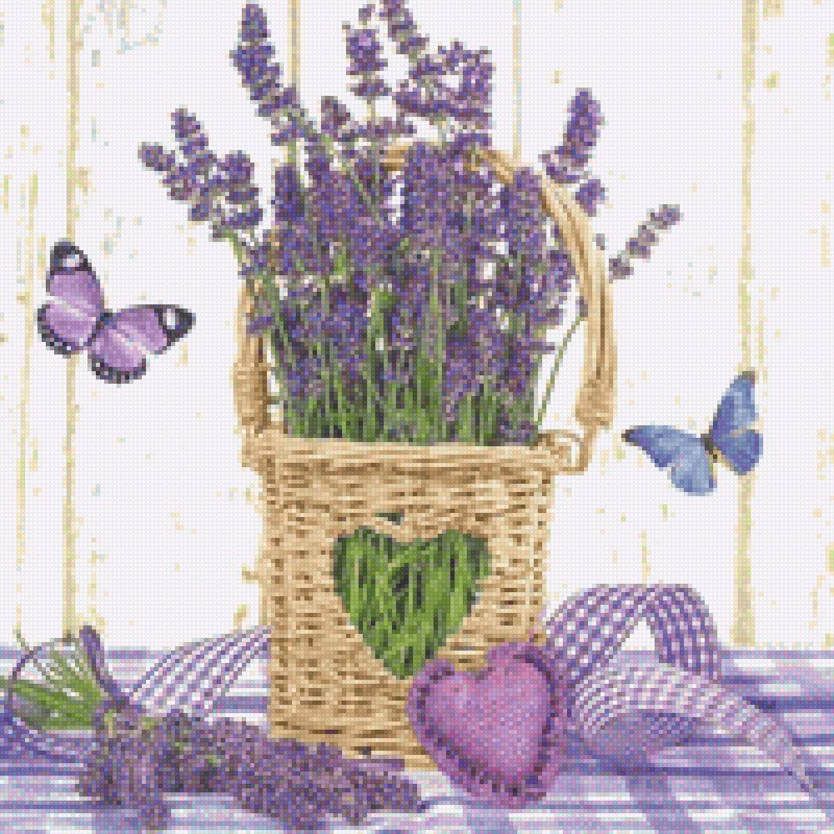 Букет лаванды - прованс; лавандовый букет - предпросмотр