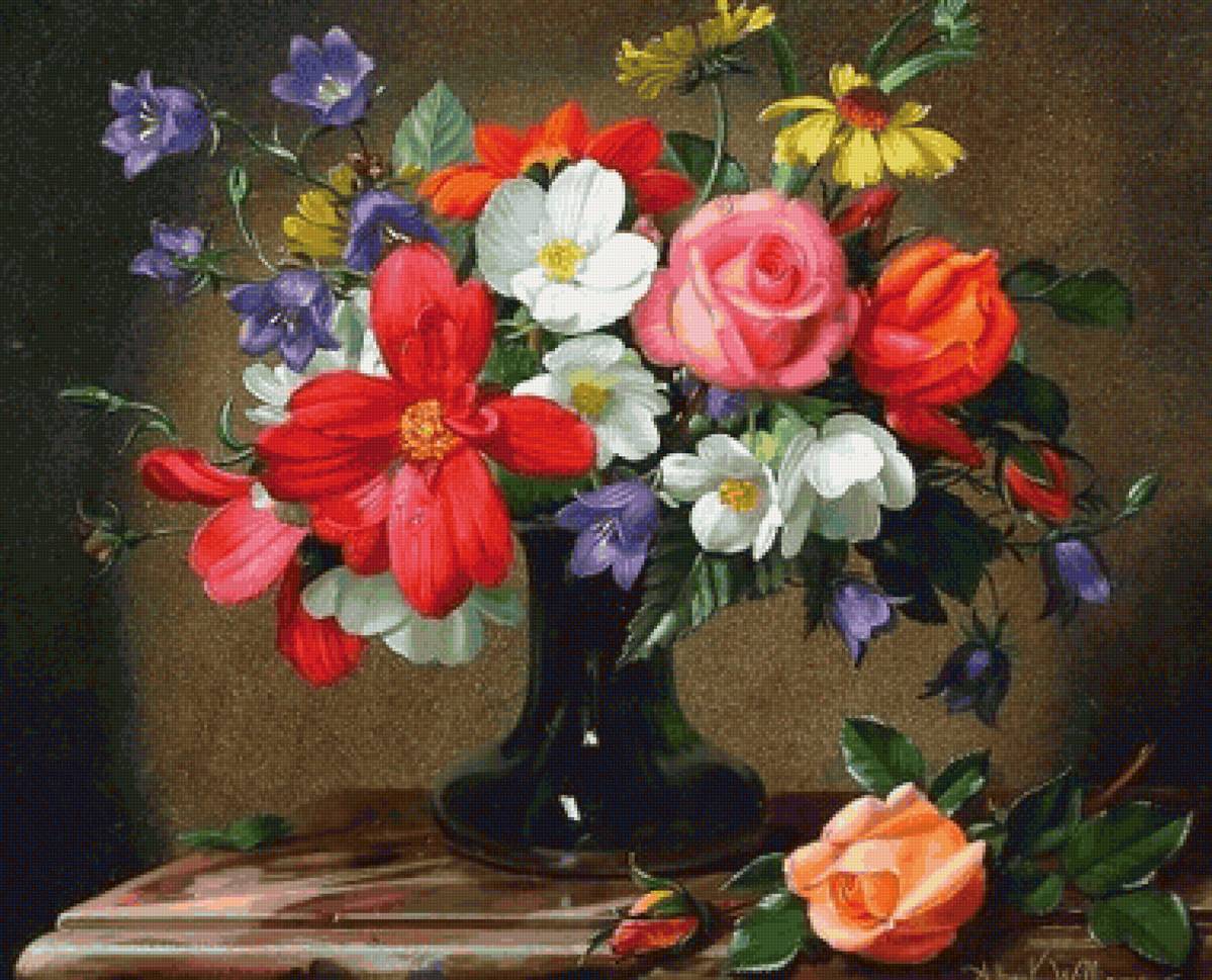 Boque de flores. - flores. - предпросмотр