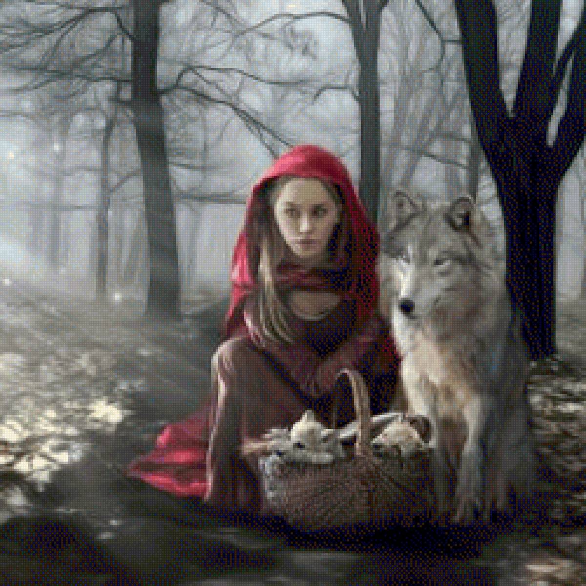 Волчьи чары 1 - люди, волк, животные - предпросмотр