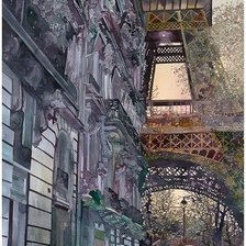 Схема вышивки «Париж»