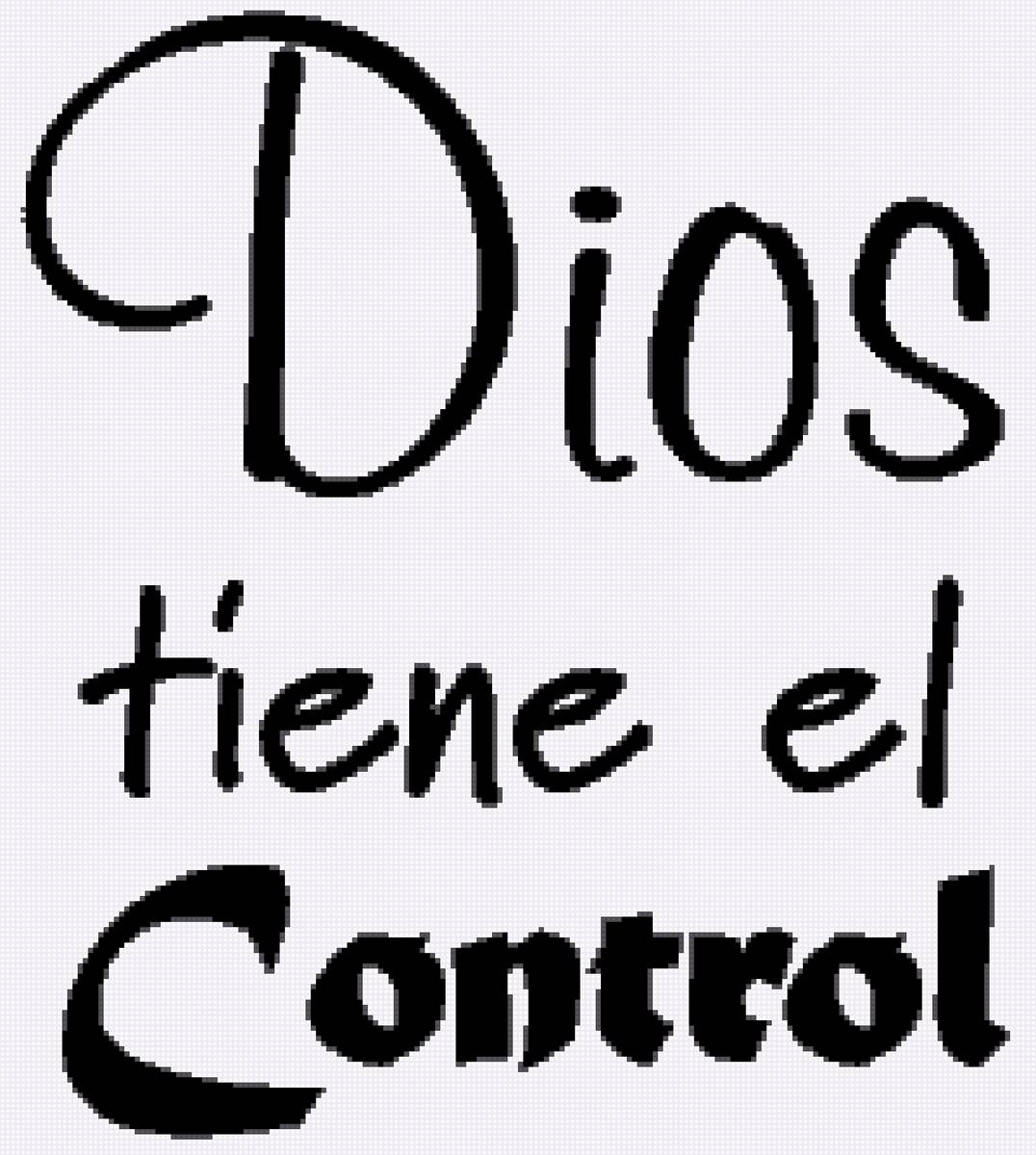 Dios tiene el control - dios - предпросмотр