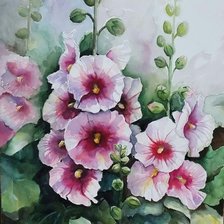 Схема вышивки «Цветы»