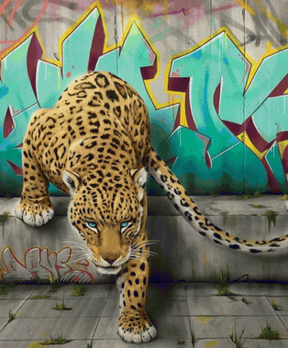 Animais selvagens. - animais.pintura.arte. - предпросмотр