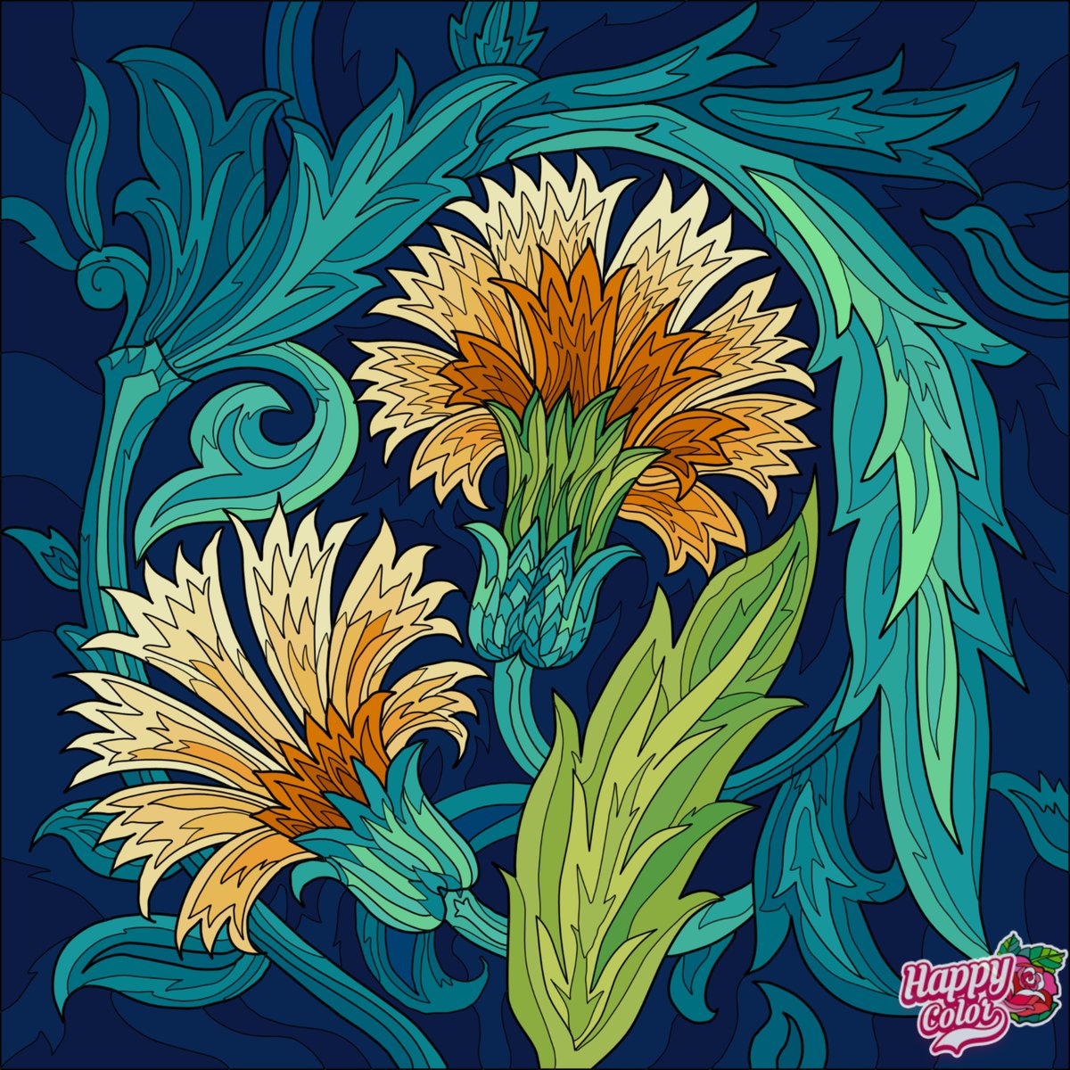 ПОДУШКА - цветы - оригинал