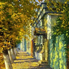 Схема вышивки «Осень»