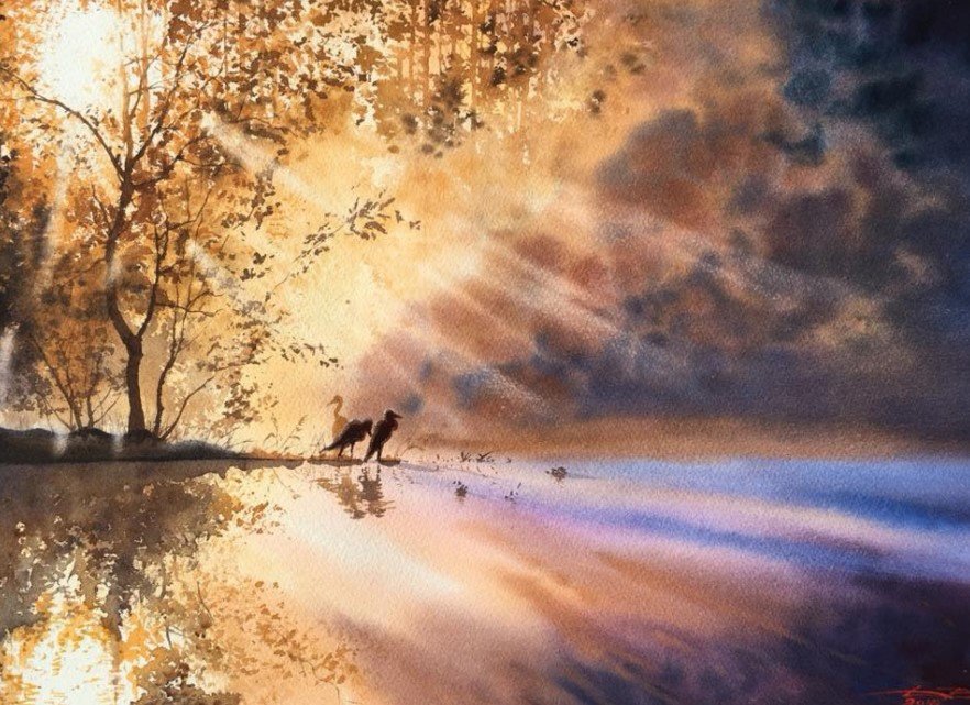 рассвет - оригинал