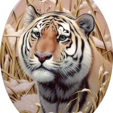 Схема вышивки «animale»