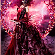 Схема вышивки «Гнев»