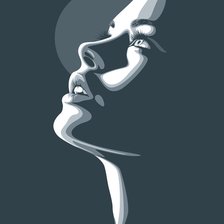 Схема вышивки «Монохром»