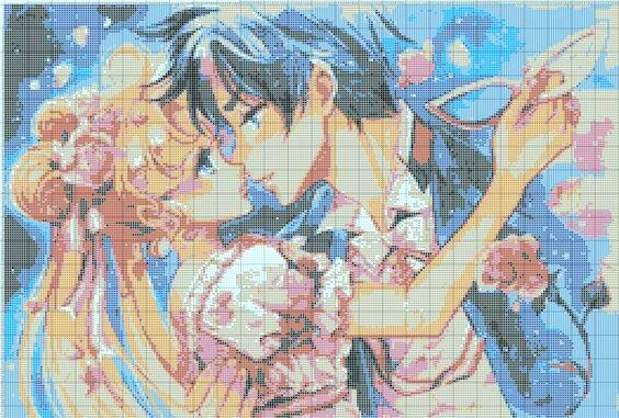 Сейлор мун и Такседа Маск - аниме, маск, сейлор, мун, такседа, япония - оригинал