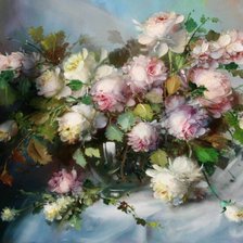 Схема вышивки «Букет»