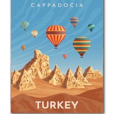Схема вышивки «Cappadocia»