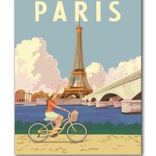 Схема вышивки «Paris»