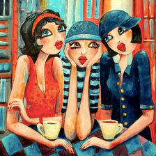 Схема вышивки «Amigues quadrat»