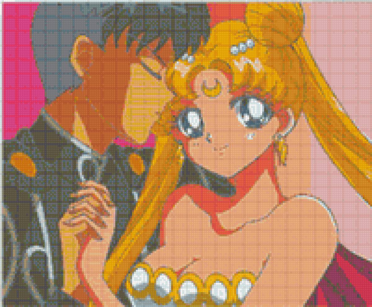 Принцесса Серенити и Принц Земли - земля, принцесса, серинити, аниме, принц - предпросмотр