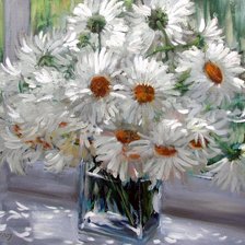 Букет ромашки