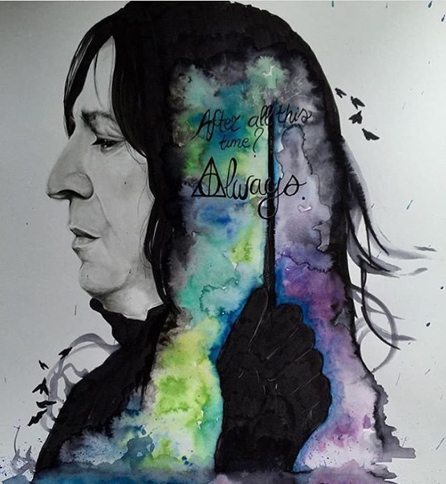 северус снейп - северус, снейп, актер, гаррипоттер, harrypotter, учитель - оригинал