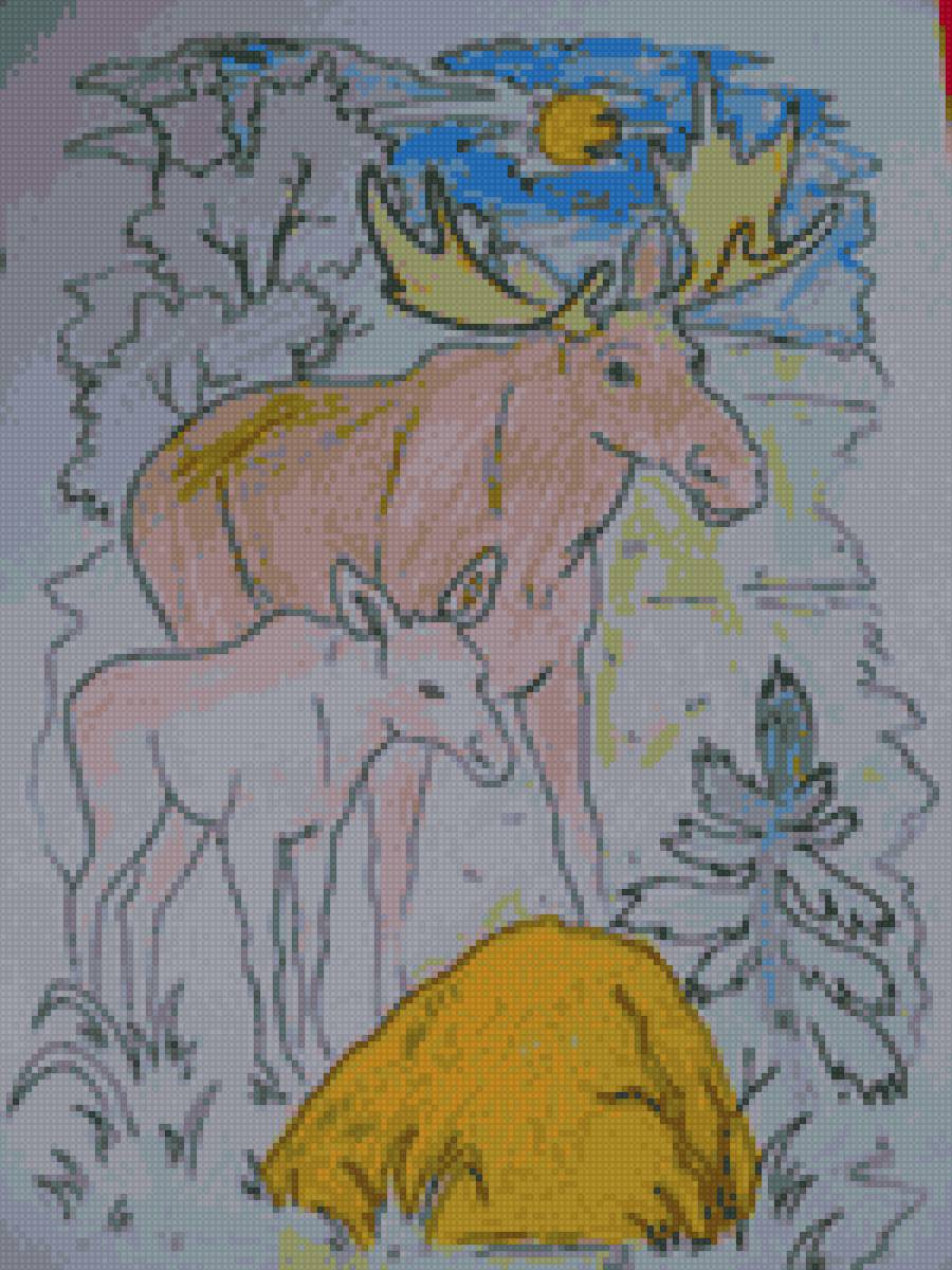 Лоси - лоси - предпросмотр