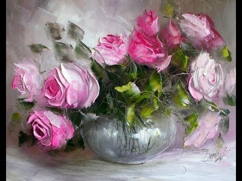 розовые розы - оригинал