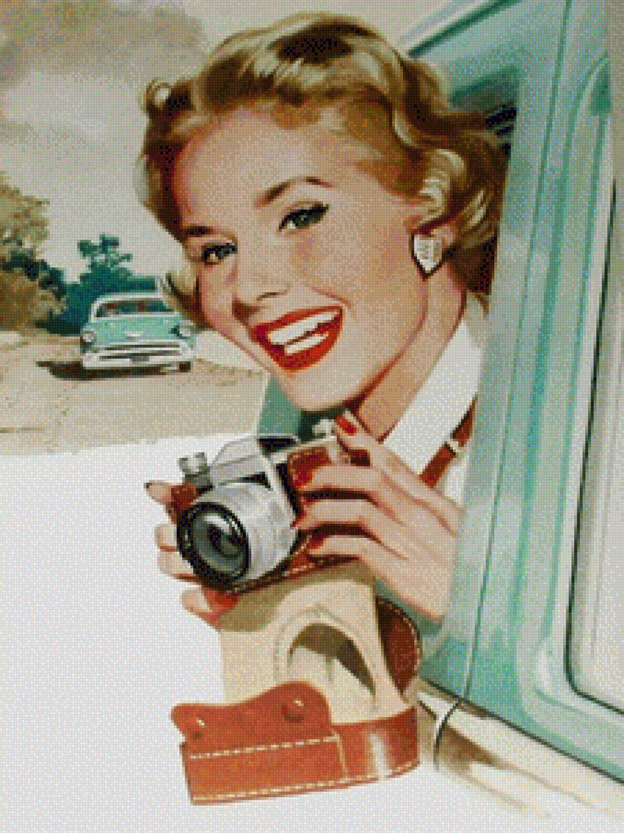 Ретро картинки. Pin up с фотоаппаратом. Ретро открытки американские. Пин ап девушка с фотоаппаратом. Анимация в стиле ретро.