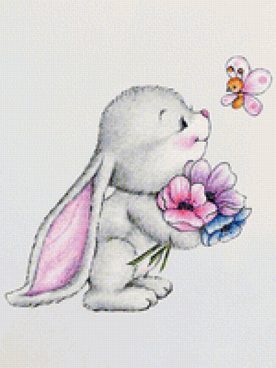 Зайка - зайчик, зайка, детское - предпросмотр