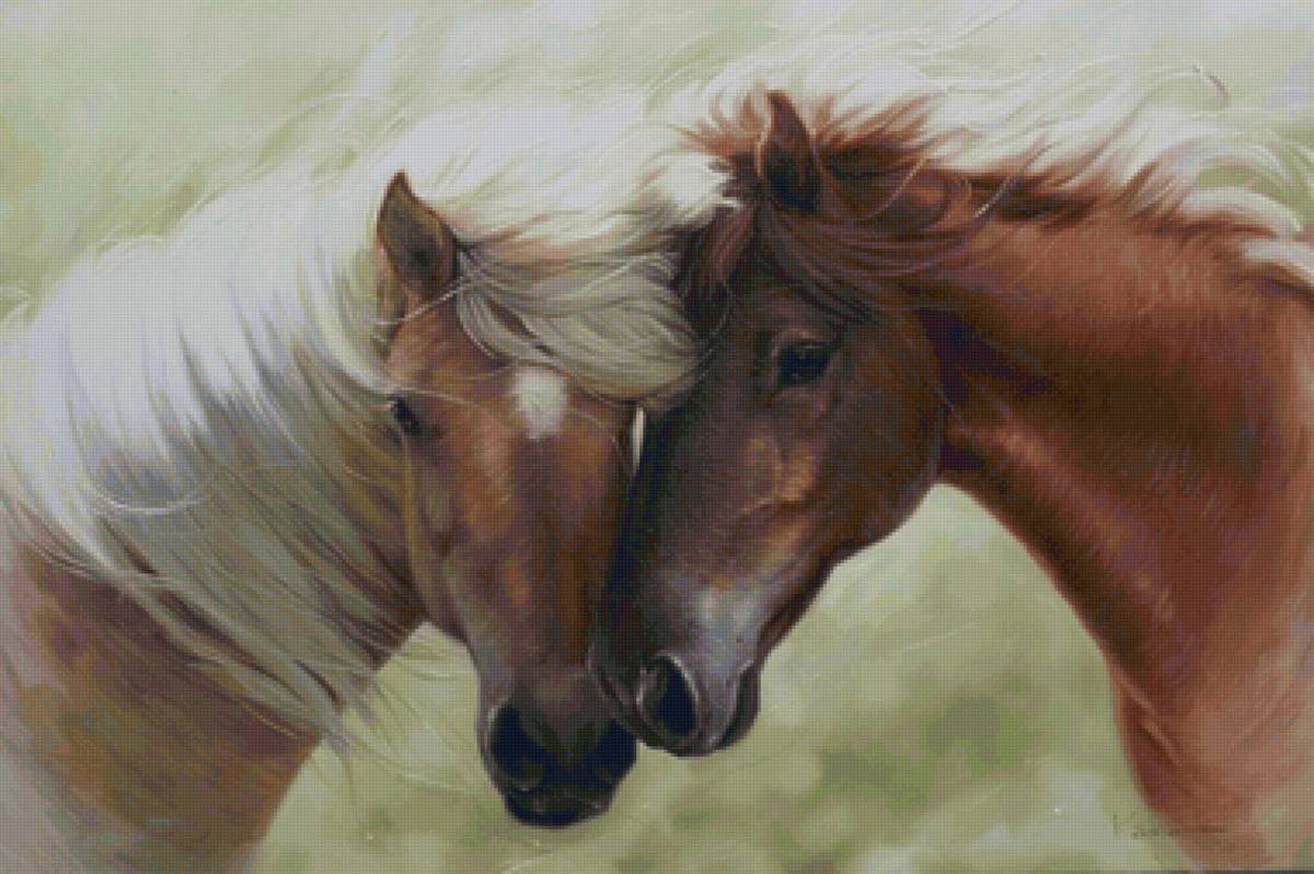 Cavalos. - animais. - предпросмотр