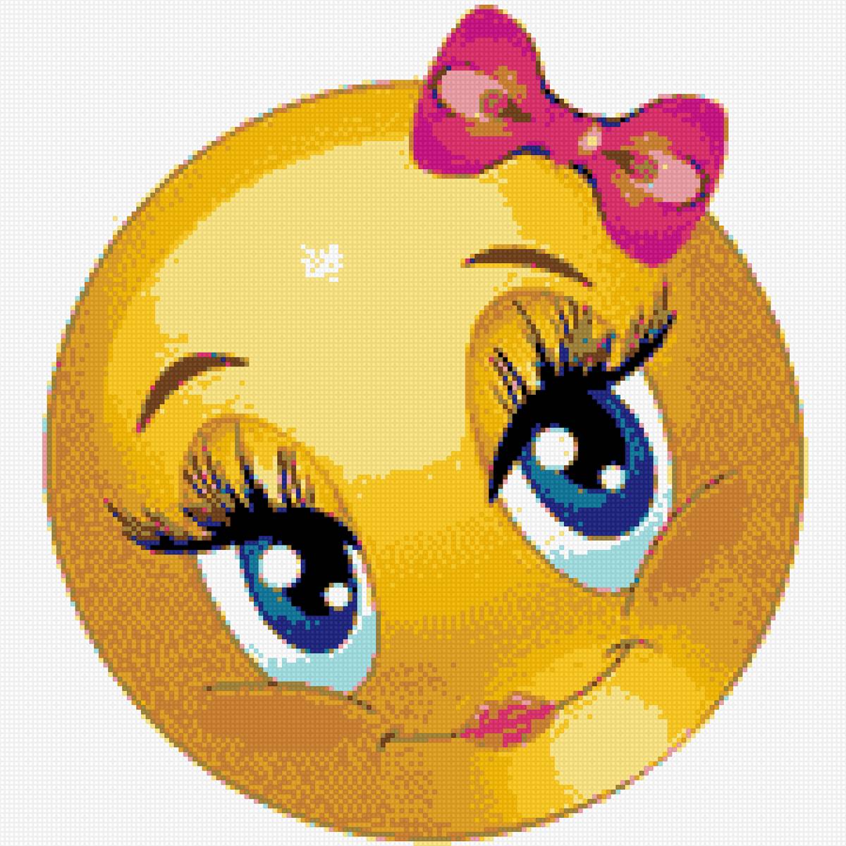 Подушка смайл - подушка - предпросмотр