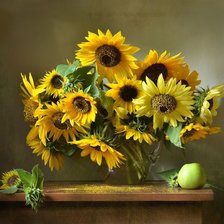 Подсолнухи