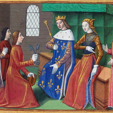 Оригинал схемы вышивки «Joana D'Arc i el Delfí» (№2333492)