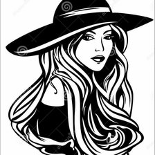 Схема вышивки «В черно-белых тонах»