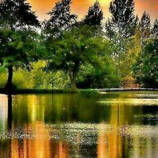 Схема вышивки «Летний вечер»