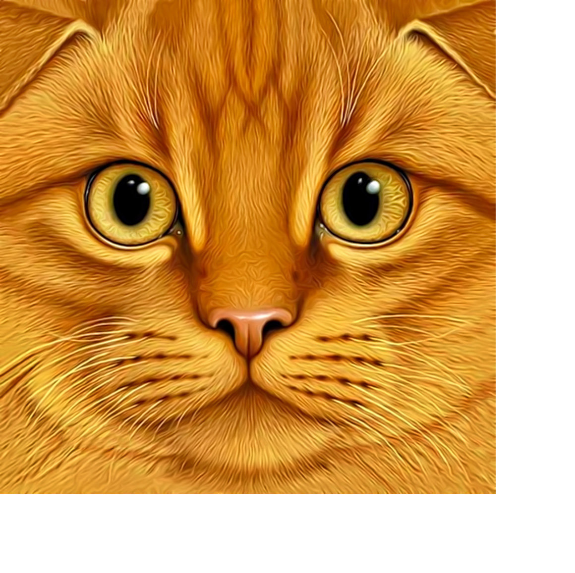 Серия "Коты" - животные, кот - оригинал