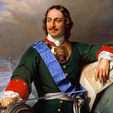 Схема вышивки «петр 1»