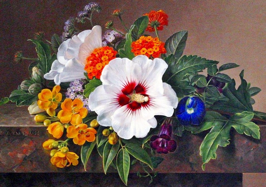 Boque de flores. - flores. - оригинал