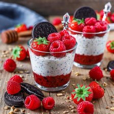 Схема вышивки «Десерт»