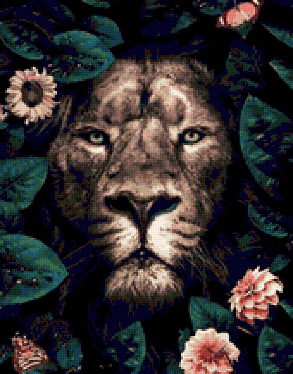 лев - король, животные, царь - предпросмотр