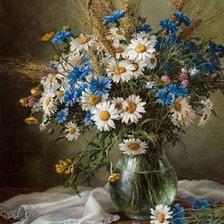 Схема вышивки «Полевые цветы»