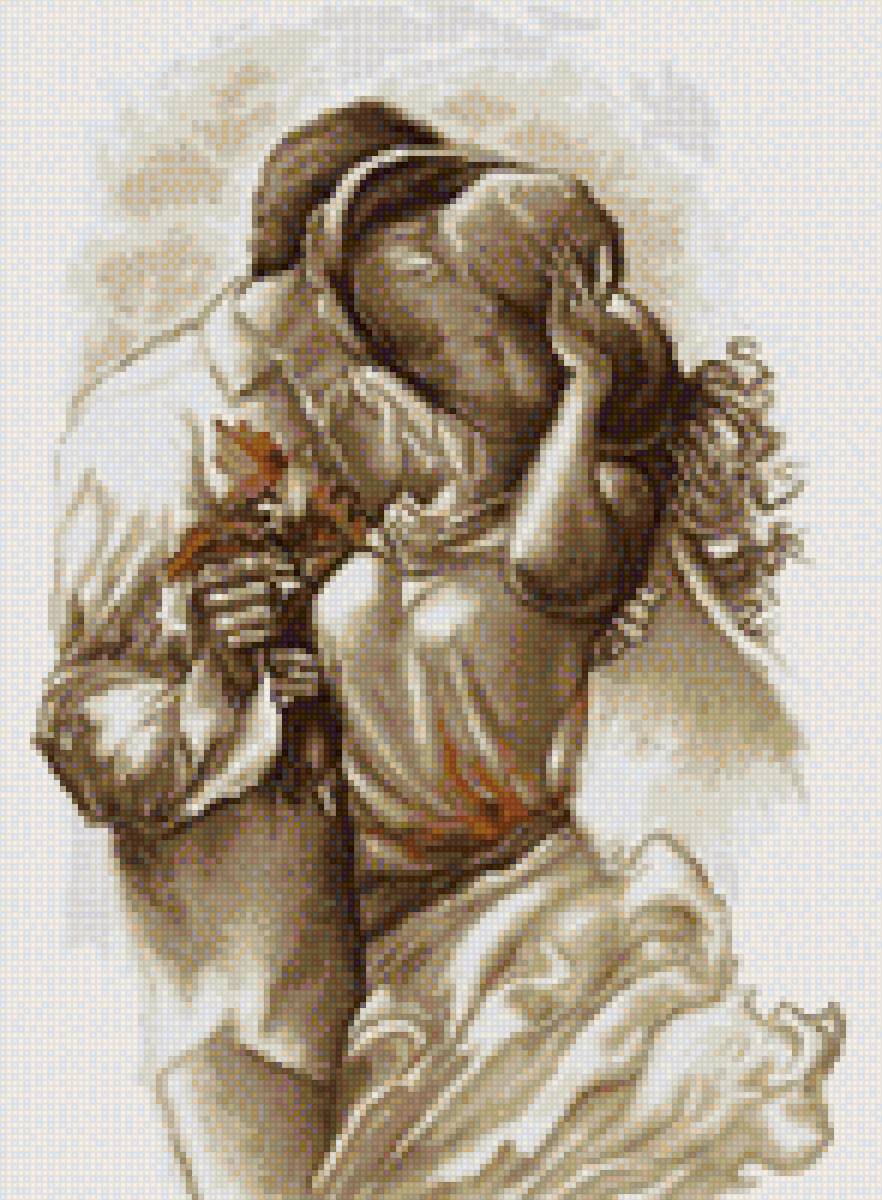 Поцелуй на ветру - девушка, любовь, парень - предпросмотр