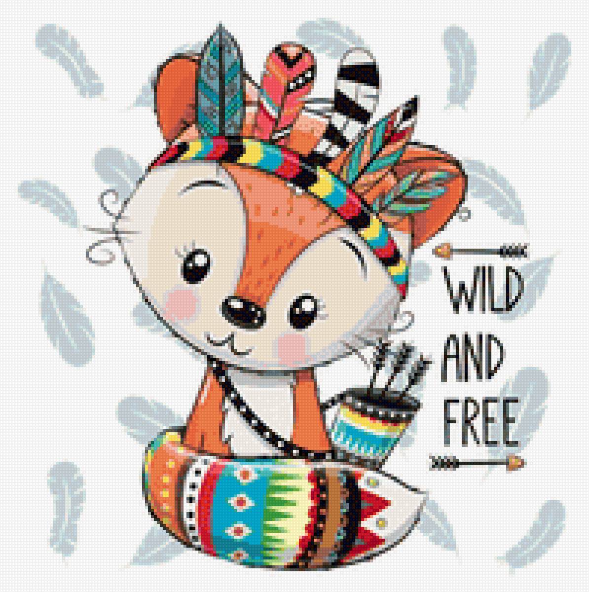 Лисичка - лисенок, лиса - предпросмотр