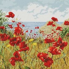 Схема вышивки «ეკა»