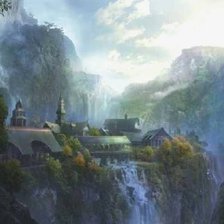 Оригинал схемы вышивки «dolina rivendelu» (№2337721)