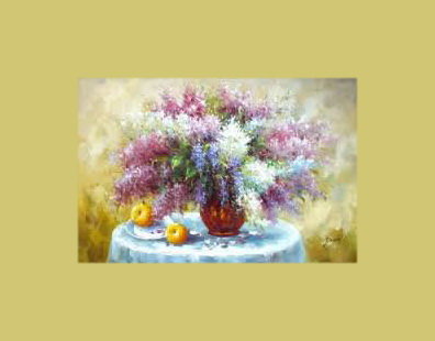 букет сирени - натюрморт, букет, сирень - оригинал