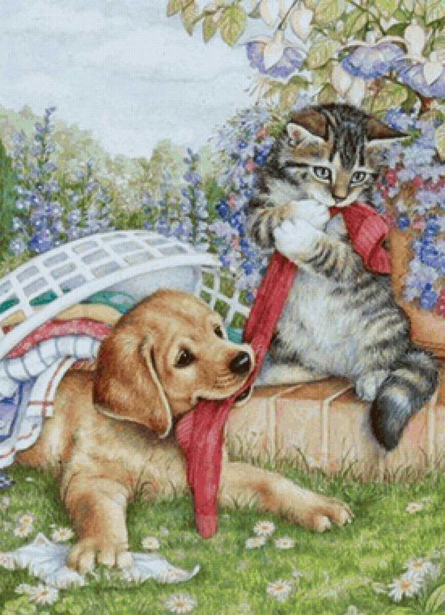 Amigos. - animais.flores. - предпросмотр