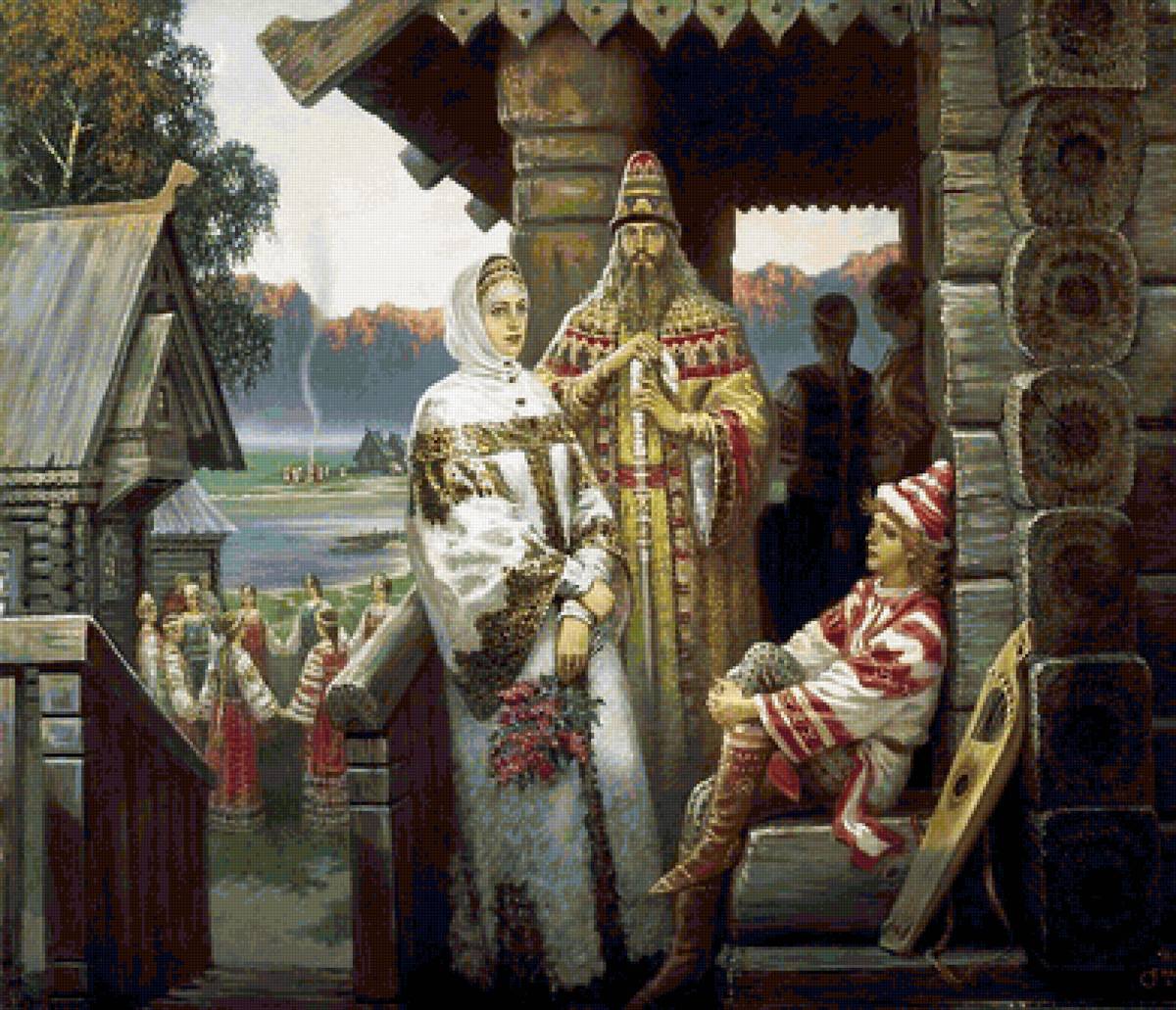 берендеи худ.ольшанский - русь, живопись - предпросмотр