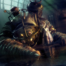 Схема вышивки «Биошок»