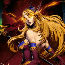 Схема вышивки «Эльф крови»