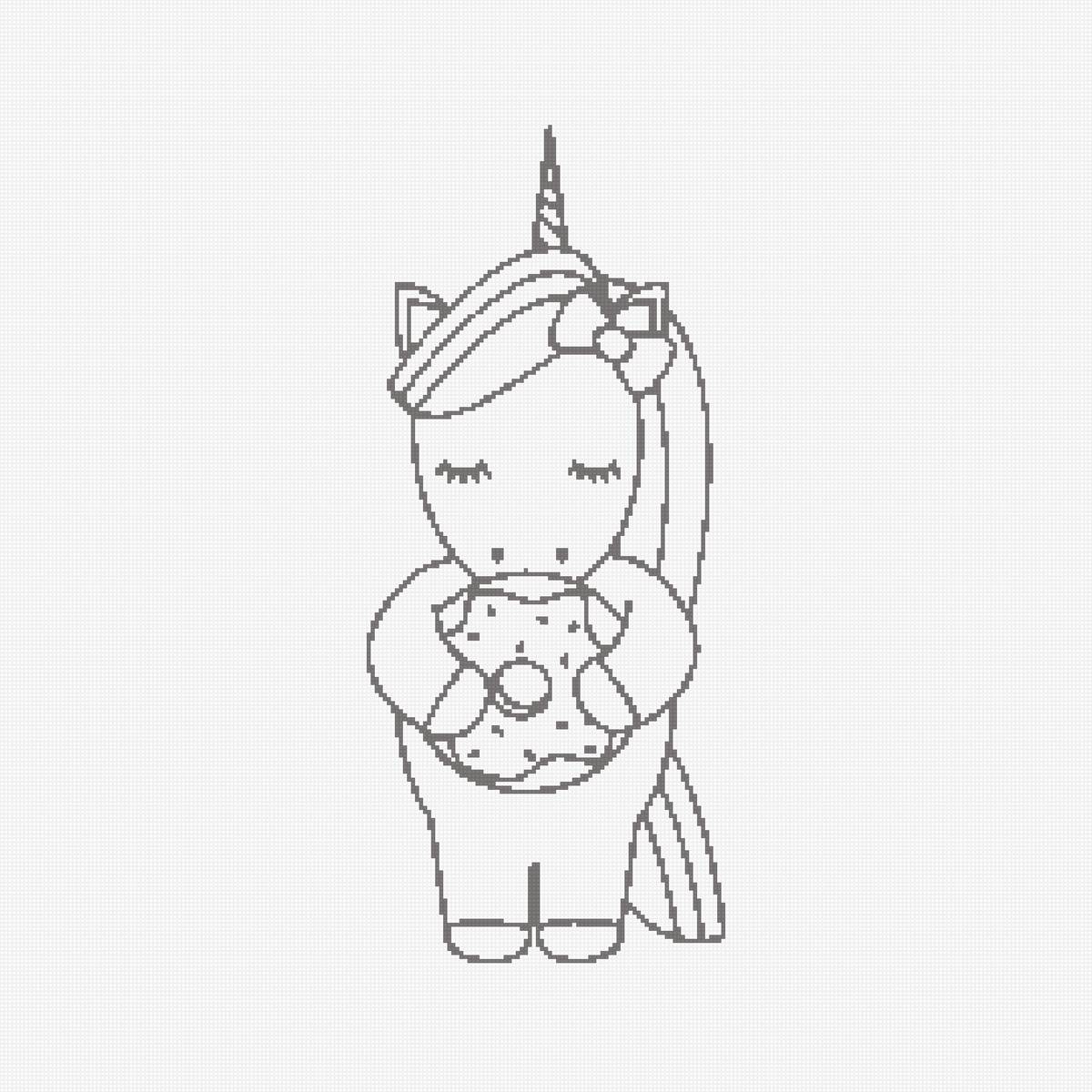 unicornio y donuts - предпросмотр