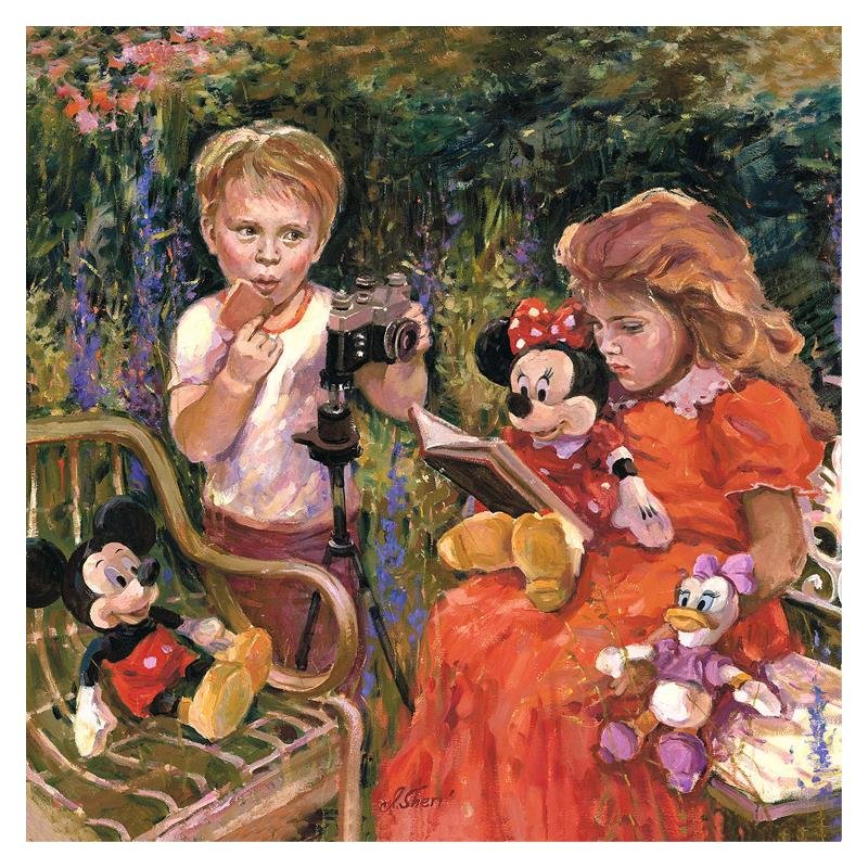 фотопортрет - дети, живопись, ирен шери - оригинал