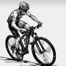 Оригинал схемы вышивки «ciclista2» (№2339285)