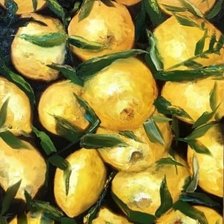 Схема вышивки «Солнечный лимон»
